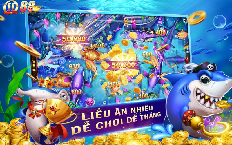 sảnh game bắn cá đổi thưởng đồ hoạ 3d