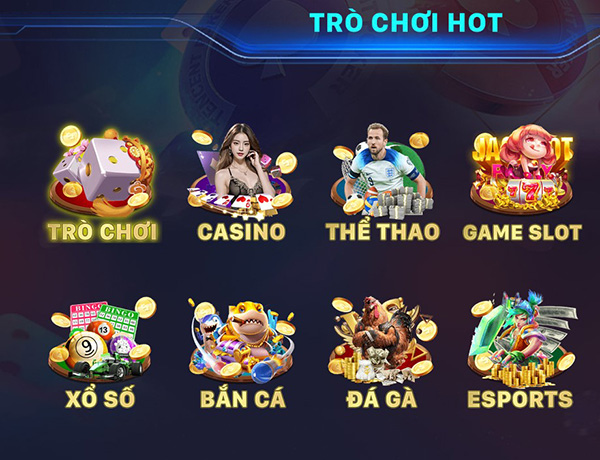 Trò chơi đổi thưởng QH88 đa dạng